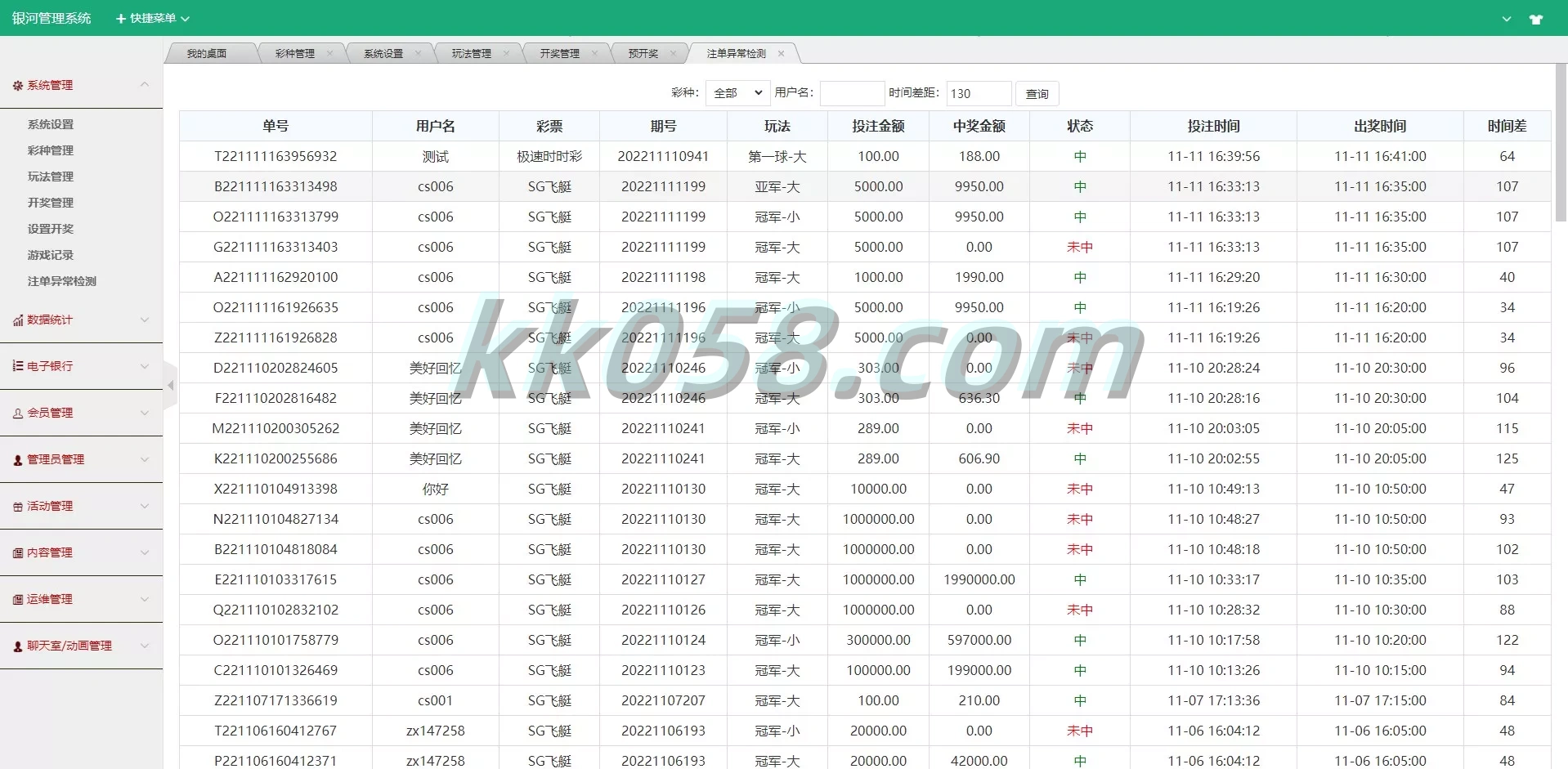越南团队的ssc源码进行了大富改版，包含越南语cp，并且开奖功能已BUG全修复
