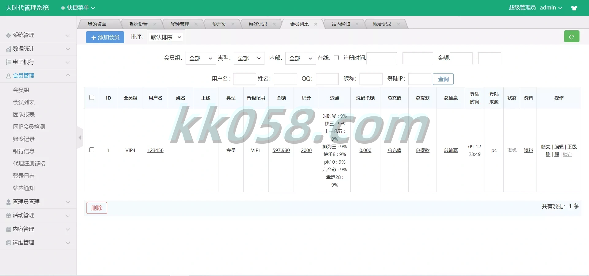 大富支持二次开发与大时代，以及对精仿版大发系统的收集与修复