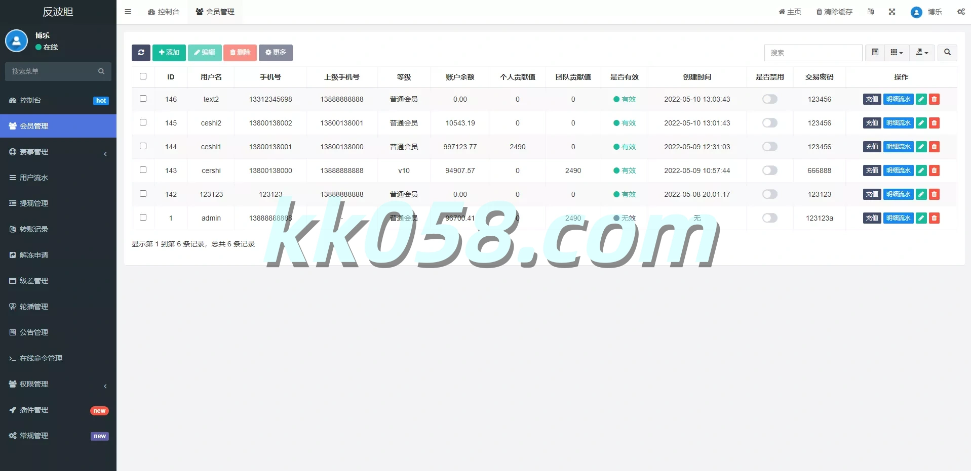 反波胆系统，支持USDT充值，提供双语言球盘，以及足球下注系统，前端使用VUE源码下载