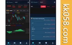二次开发的英文版聚星微盘微交易系统源码，兼容PC和手机H5自适应